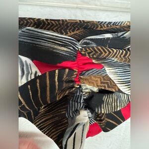 Stylish Multicolor Bikini Bottom, scrunch back